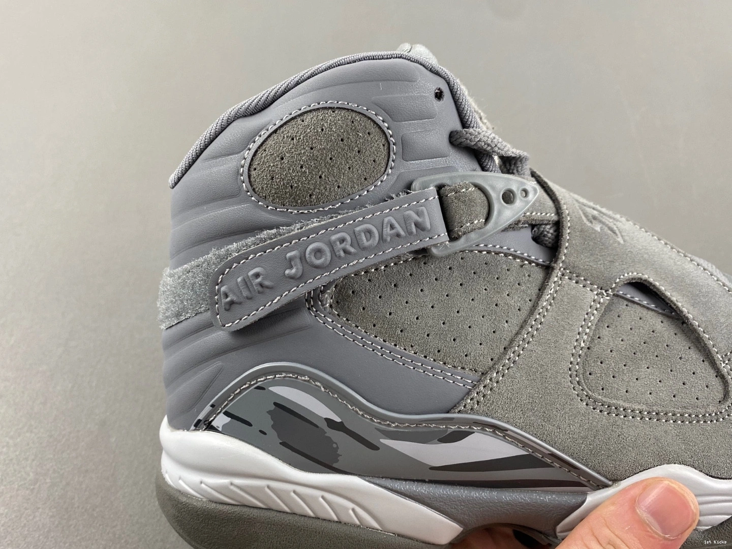 305381-014 Jordan - Retro 8 Men's Cool Grey 0324